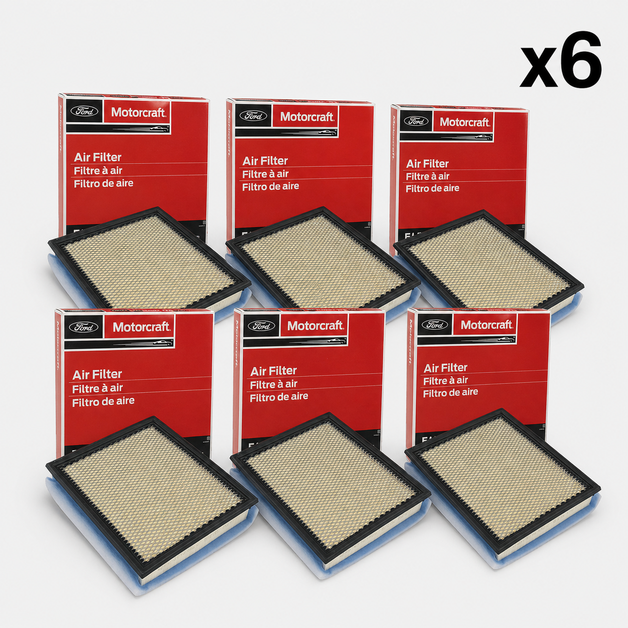Air Filter, 2020+ Ford F-Series Super Duty 6.7L Powerstroke - Box of 6