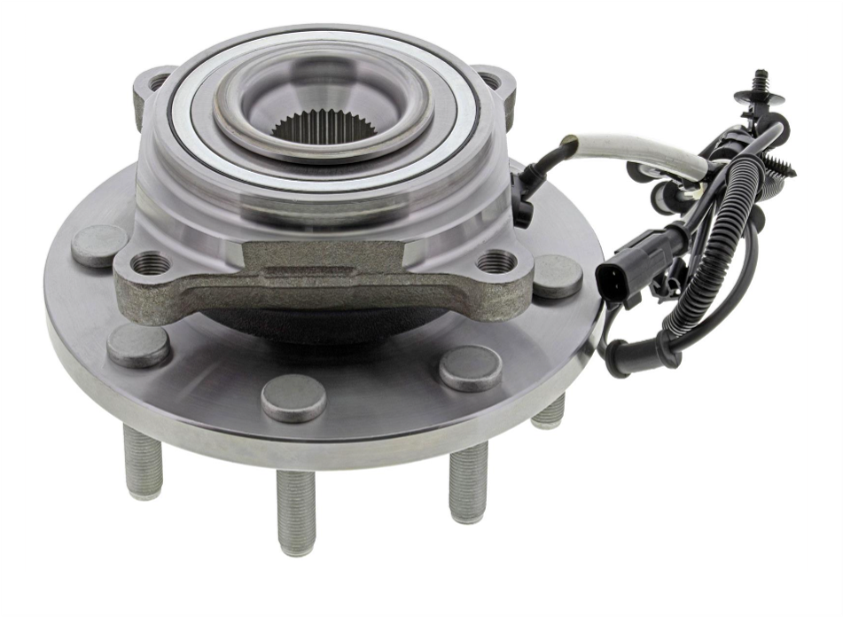 Front Hub & Bearing Assembly, 2013-18 Ram 2500/3500