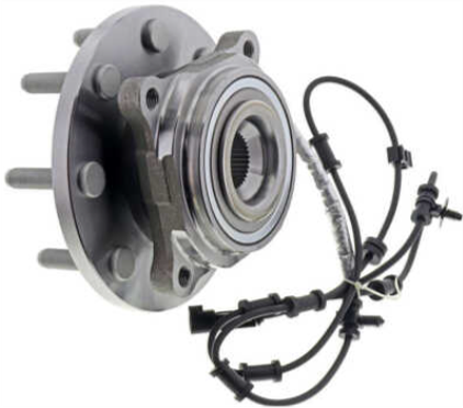 Front Hub & Bearing Assembly, 2019-24 Ram 2500/3500