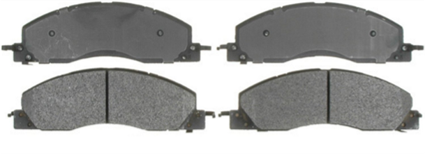 Front Brake Pad Set, 2013-18 Ram 2500/3500