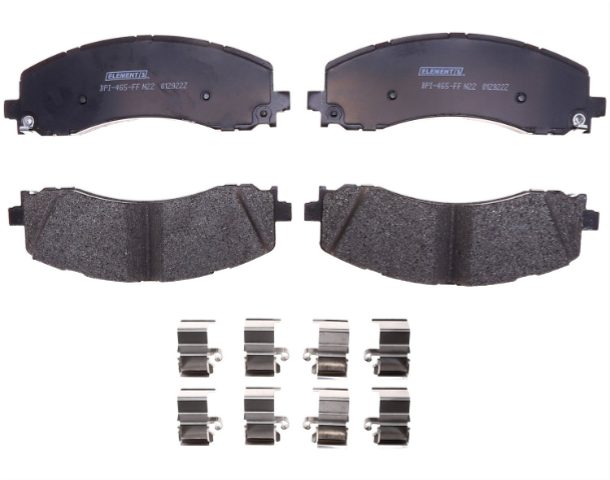 Rear Brake Pad Set, 2019+ Ram 2500/3500